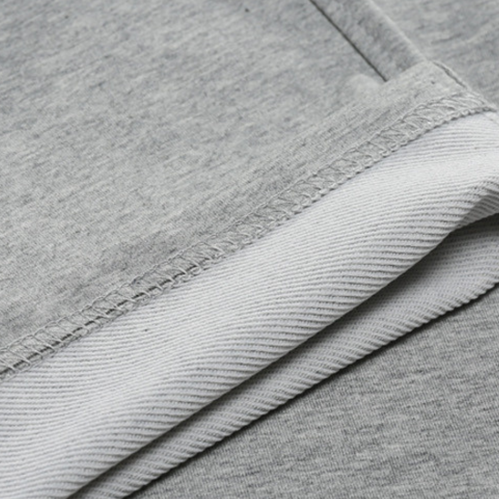 Men's Drawstring Sweatpants - Elastic Waist Straight Leg Jersey Knit