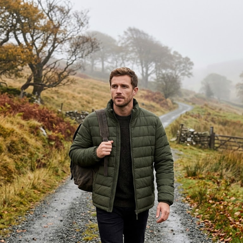 Quilted Puffer Jacket