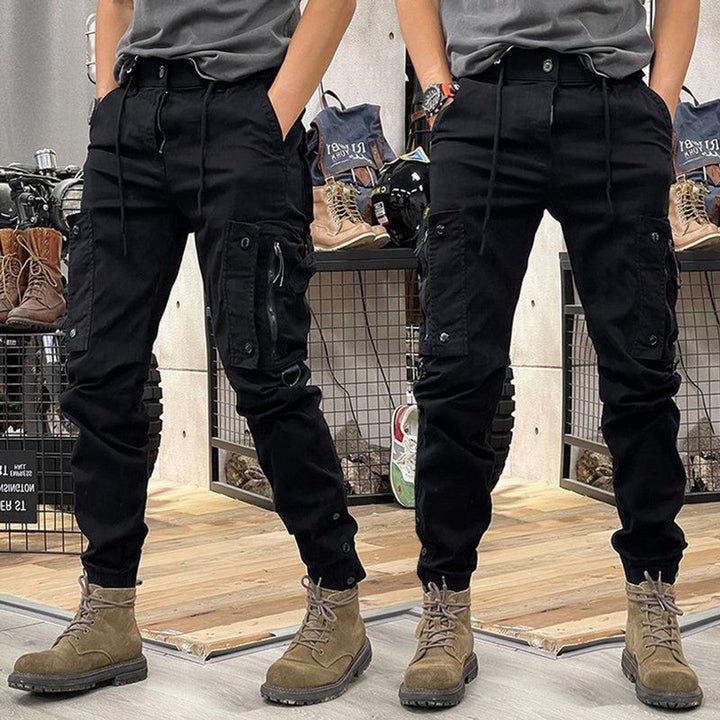 Cargo Trousers Tapered Fit with Cargo Pockets
