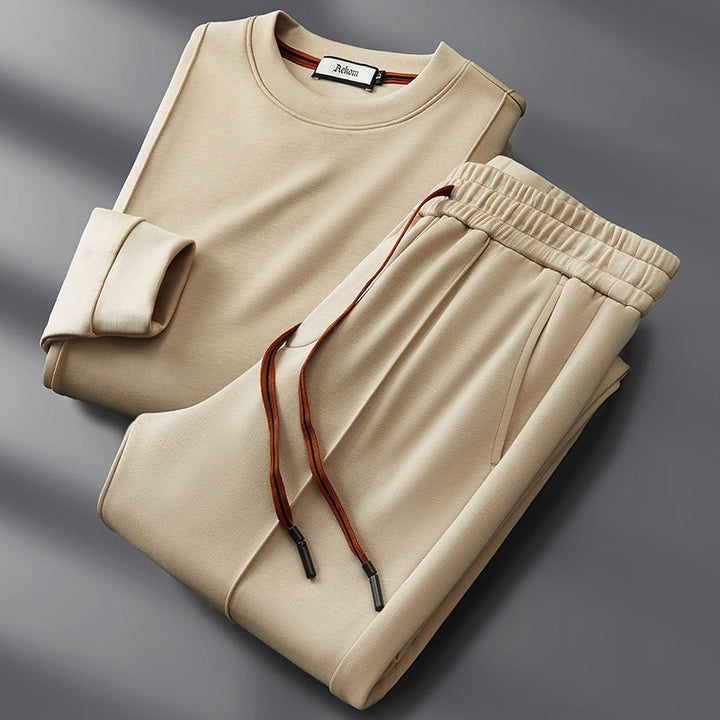 Loungewear Set - Sweater and Straight Leg Pants