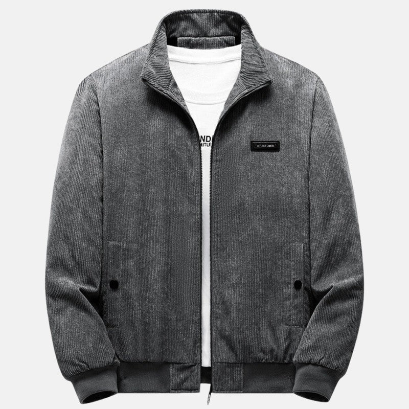 Men's Blazer - Ribbed Detail