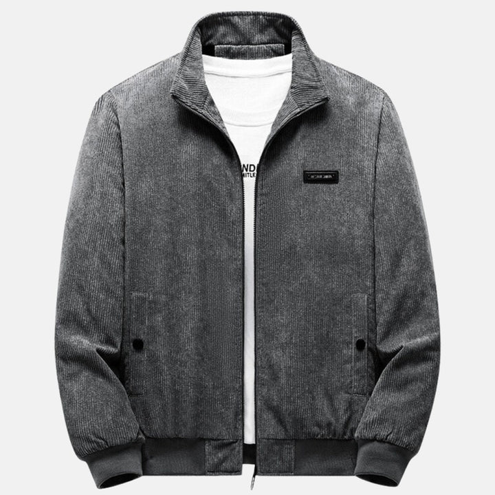 Men's Blazer - Ribbed Detail