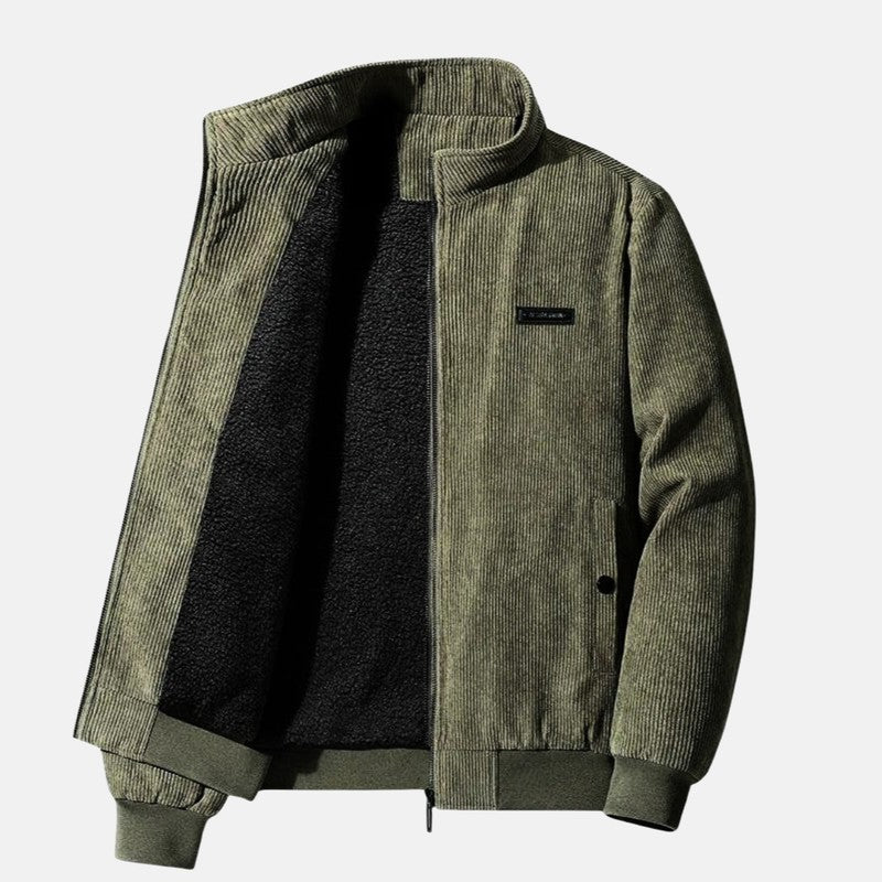 Men's Blazer - Ribbed Detail