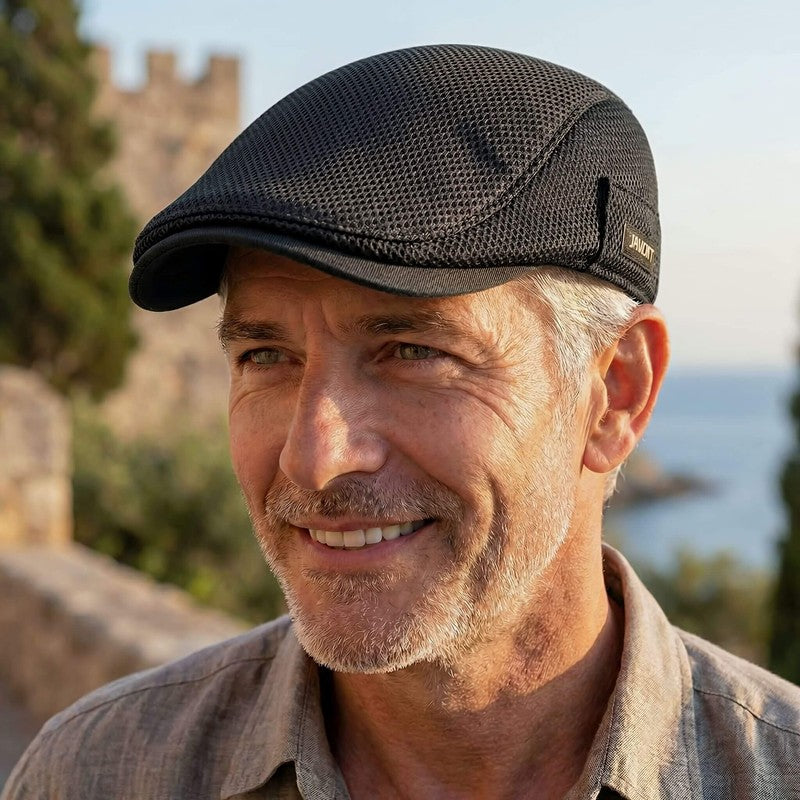 Men's Flat Cap - Newsboy Style