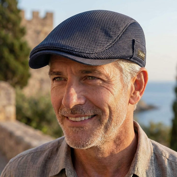 Men's Flat Cap - Newsboy Style