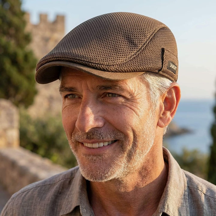 Men's Flat Cap - Newsboy Style