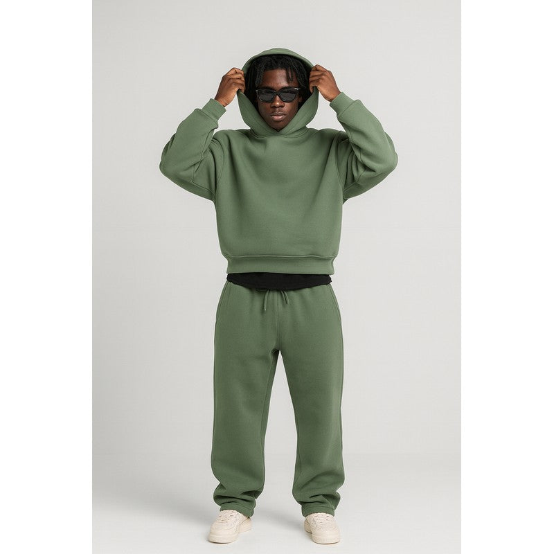 Men's Hoodie and Joggers Set - Relaxed Fit