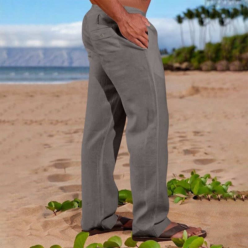 Men's Straight-Leg Trousers