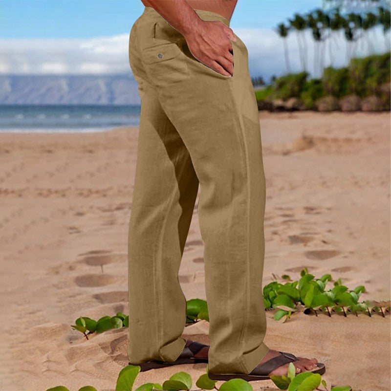 Men's Straight-Leg Trousers