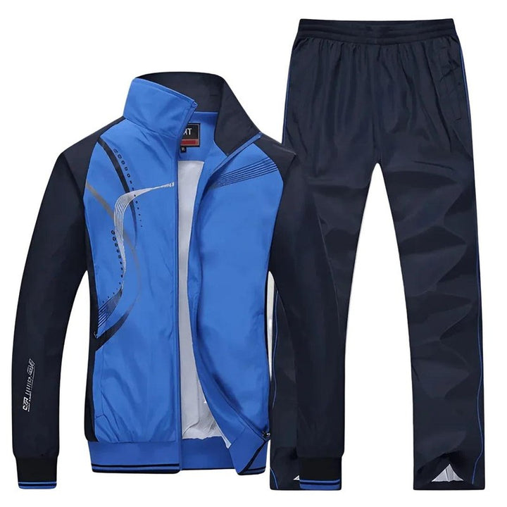 Men's Tracksuit - Zip Jacket and Straight Leg Trousers