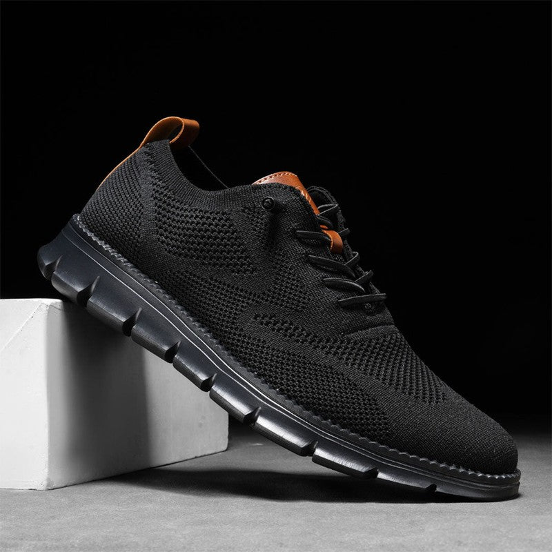 Sneakers - Upper with Geometric Pattern