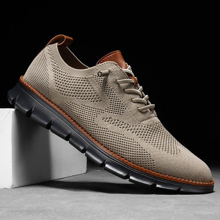 Sneakers - Upper with Geometric Pattern