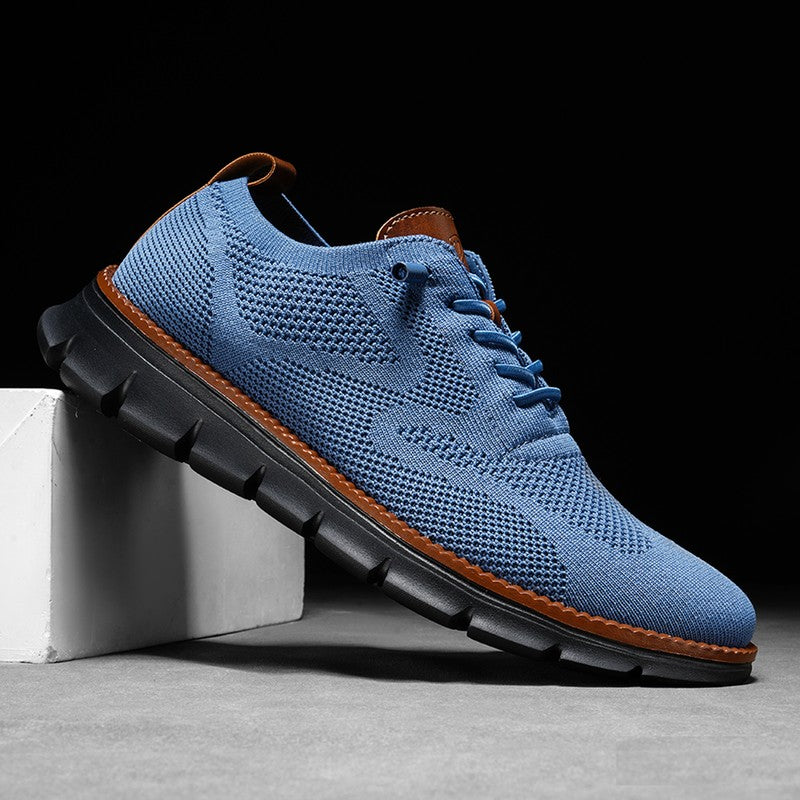 Sneakers - Upper with Geometric Pattern