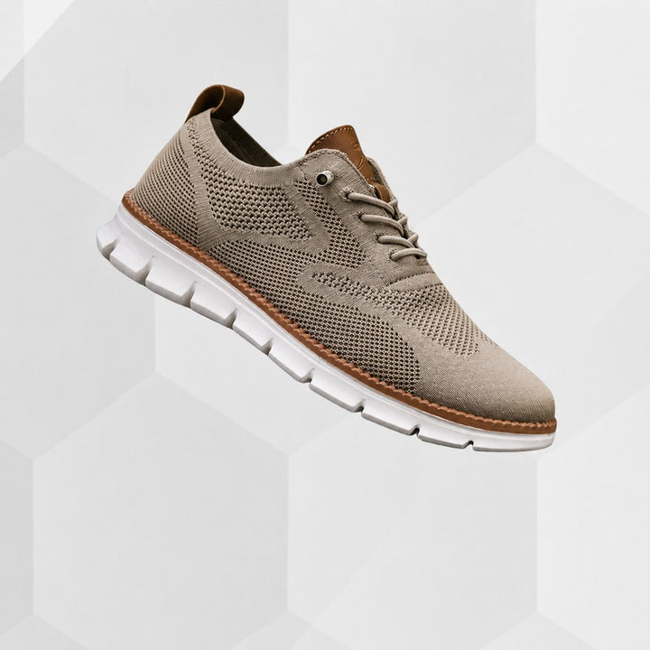 Sneakers - Upper with Geometric Pattern