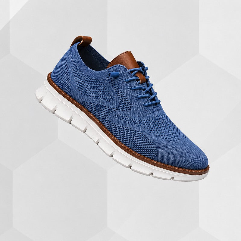Sneakers - Upper with Geometric Pattern