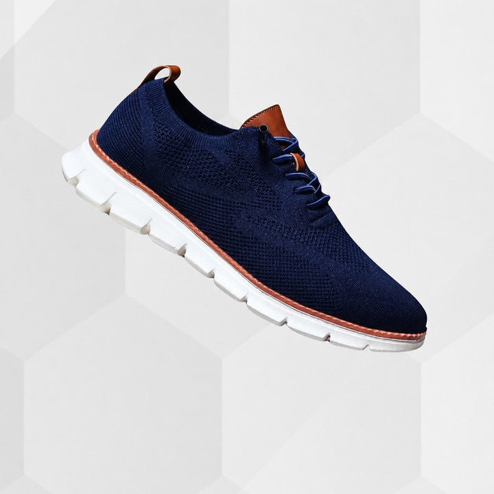 Sneakers - Upper with Geometric Pattern