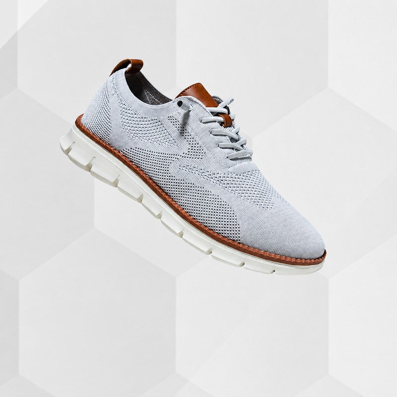 Sneakers - Upper with Geometric Pattern