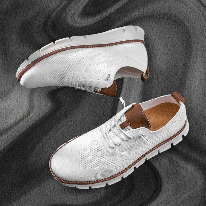 Sneakers - Upper with Geometric Pattern