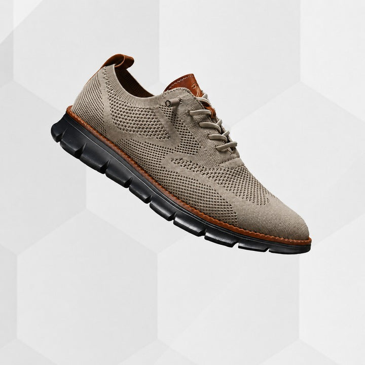 Sneakers - Upper with Geometric Pattern