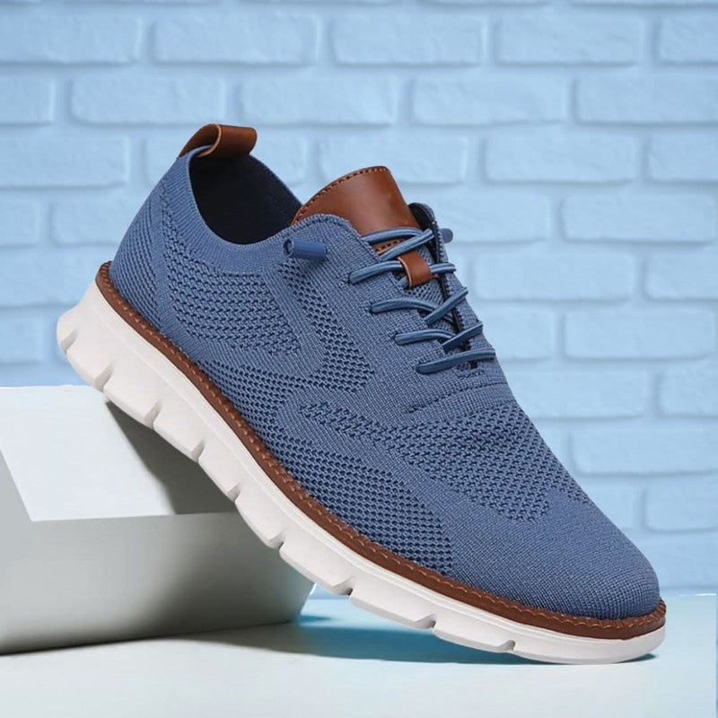 Sneakers - Upper with Geometric Pattern