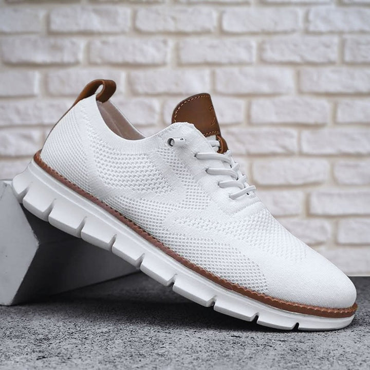 Sneakers - Upper with Geometric Pattern