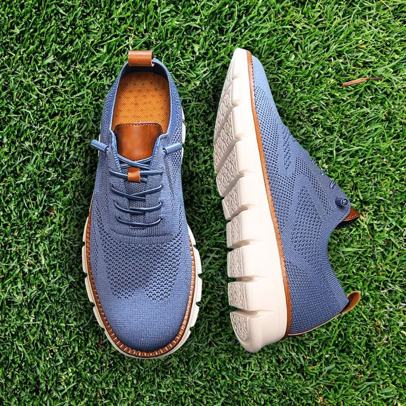 Sneakers - Upper with Geometric Pattern