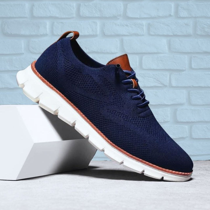 Sneakers - Upper with Geometric Pattern