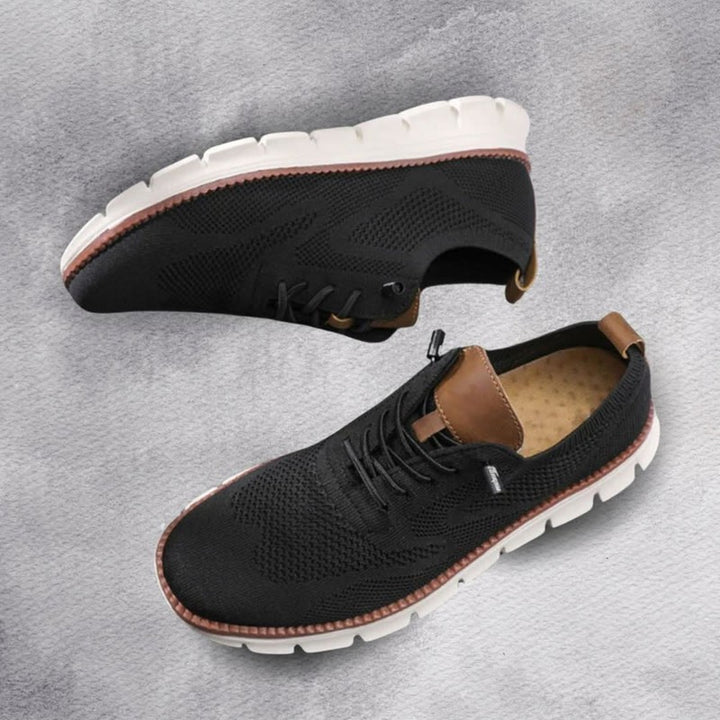 Sneakers - Upper with Geometric Pattern