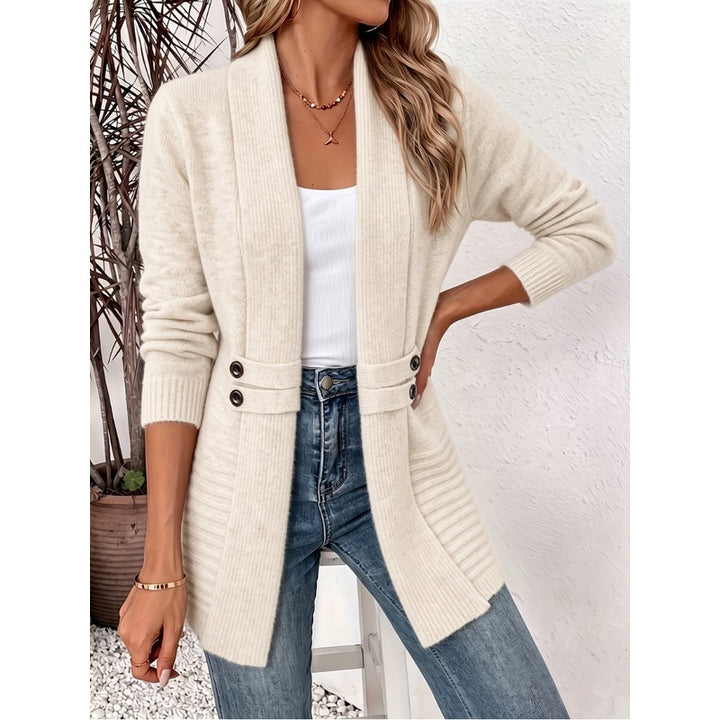 Women's Double Button Knit Cardigan