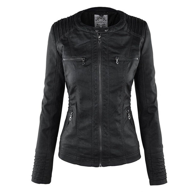 Women's Fitted Zip Jacket with Hood