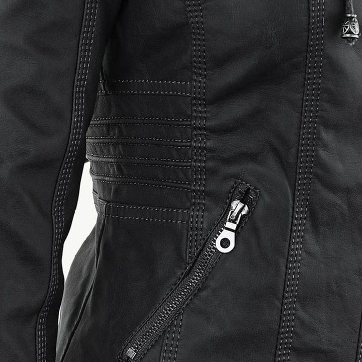 Women's Fitted Zip Jacket with Hood