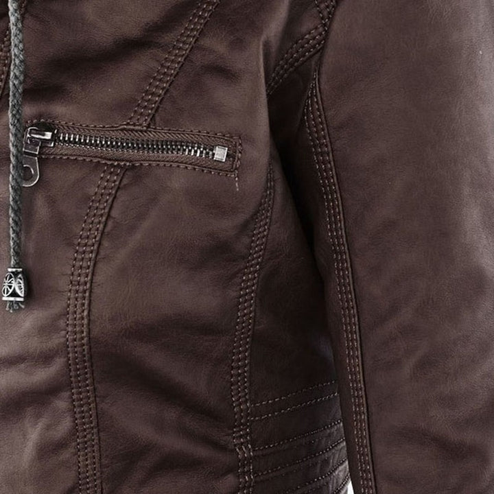 Women's Fitted Zip Jacket with Hood