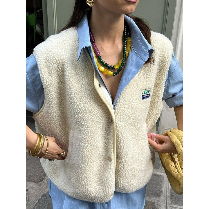 Women's Sleeveless Vest - Relaxed Fit