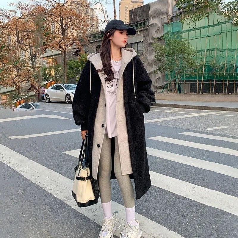 Women's Trench Coat - Belted Long Silhouette