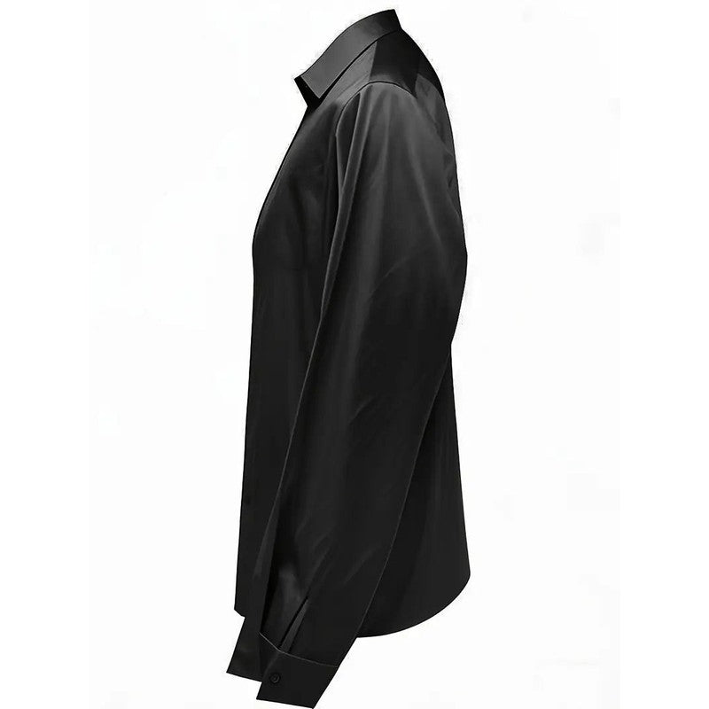 Women's V-Neck Blouse - Shirt Collar
