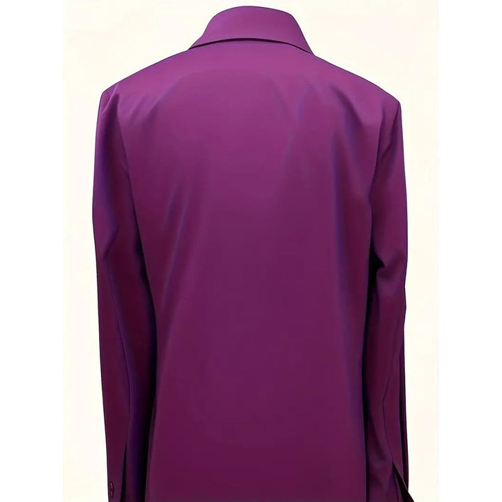 Women's V-Neck Blouse - Shirt Collar