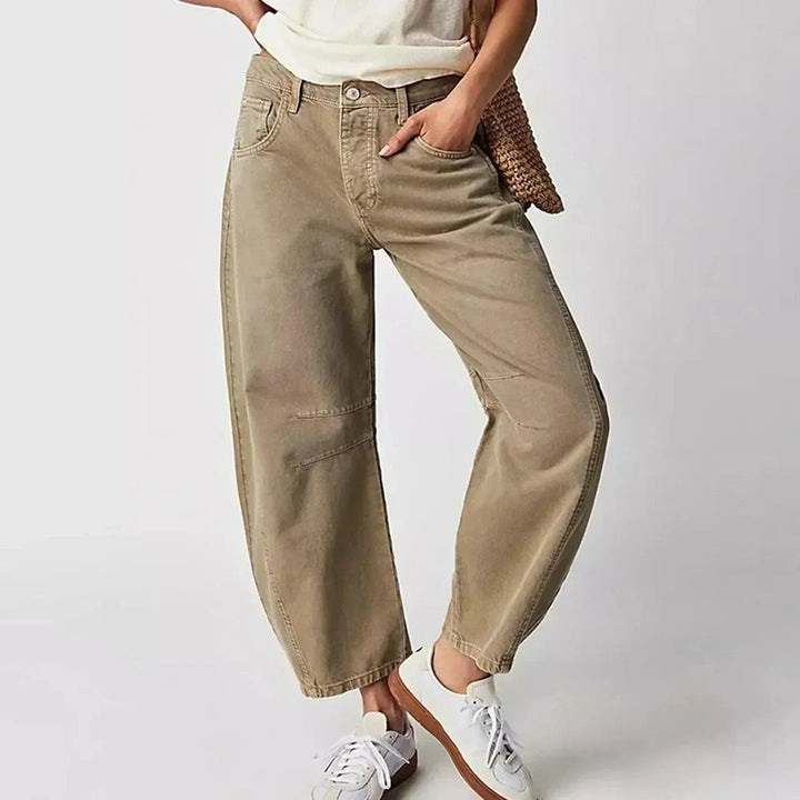 Women's Wide-Leg Jeans - High-Waisted