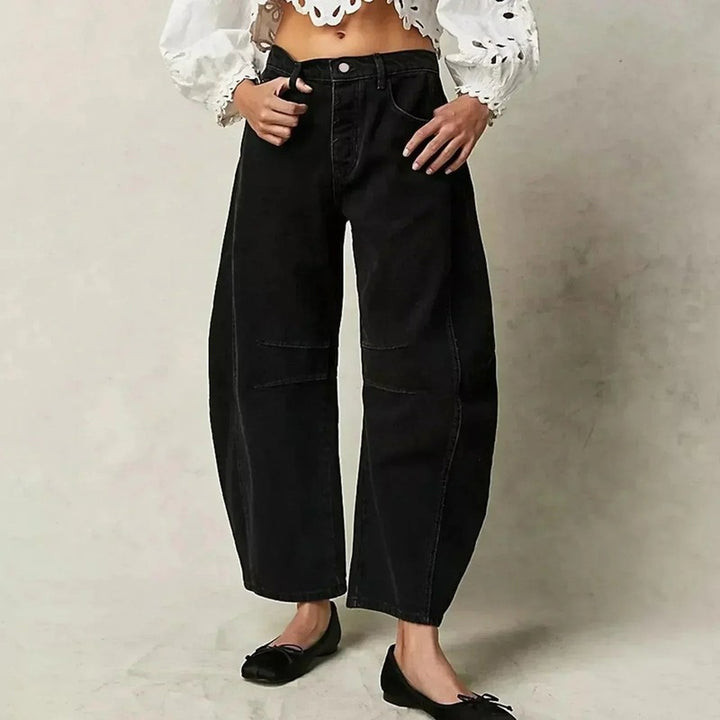 Women's Wide-Leg Jeans - High-Waisted