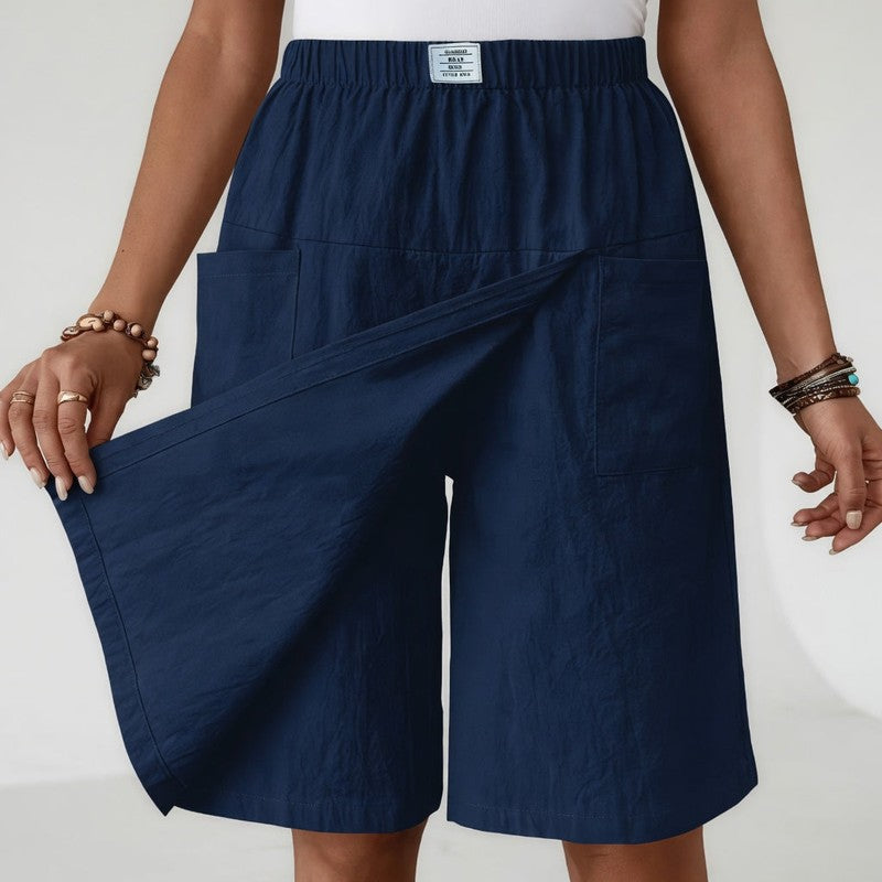 Women's Wrap Skort - Midi Length