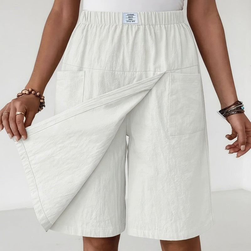 Women's Wrap Skort - Midi Length